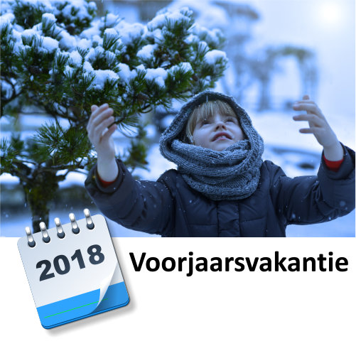 Stoffig invoer Kinderachtig Voorjaarsvakantie 2018 kalender - Schoolvakanties overzicht